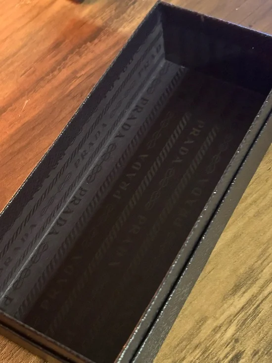 Prada Black Eyewear Case and Box - Picture 8 of 8